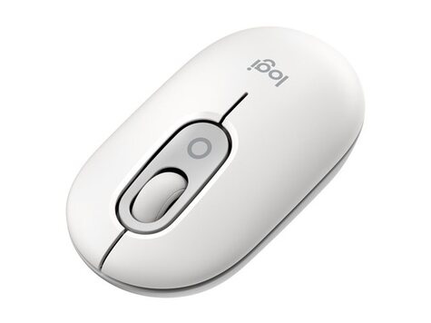 Logitech POP Mouse with emoji OFF WHITE