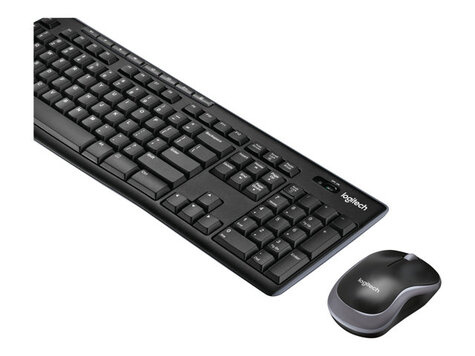 Logitech Keyboard and mouse set MK270 Wireless Combo - black