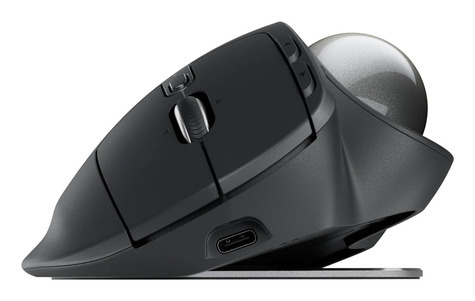 Logitech MX Ergo S Advan Wless Trackball Graphite