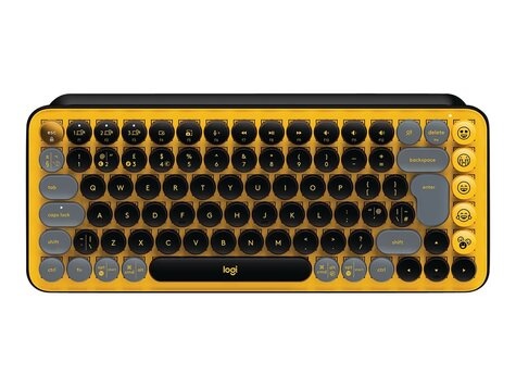 Logitech POP Keys - Toetsenbord - draadloos - Bluetooth 5.1, Bluetooth LE - Frans - toetsschakelaar: Brown Tactile AZERTY Layout!