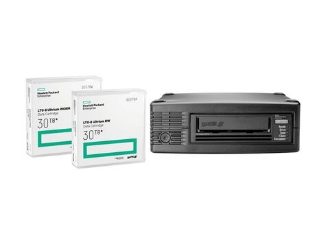 HPE LTO-8 Ultrium 30750 SAS External Tape Drive