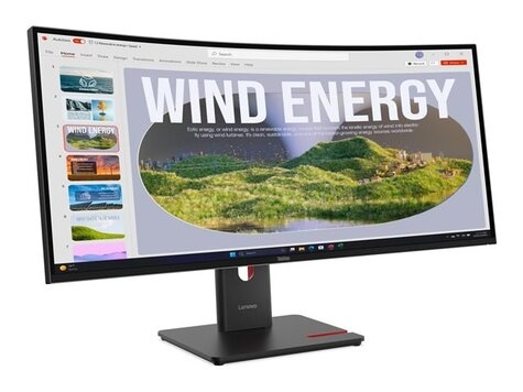 Lenovo ThinkVision T34WD-40 (34")   WQHD HDMI/DP/USB-C/DOC