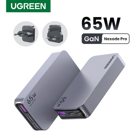 Ugreen Nexode Pro 65W 3-Port GaN Ultra-Slim Fast Charger 25356