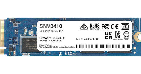 Synology Synology 800GB Synology SSD M.2 2280 NVMe SNV3410-800G
