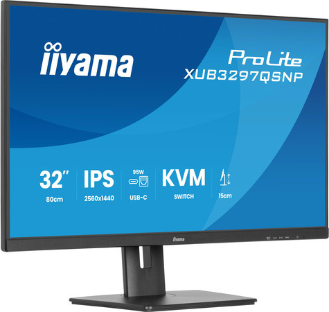 Iiyama 32iWIDE LCD 2560 x 1440 QHD IPS panel LED