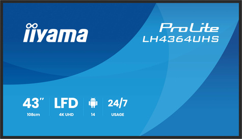 Iiyama 43iW LCD 4K UHD VA
