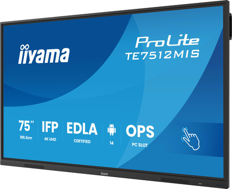 Iiyama 75iWIDE IFP 40-Points Bonded PureTouch IR
