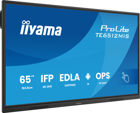 Iiyama 65iWIDE IFP 40-Points Bonded PureTouch IR Fanless