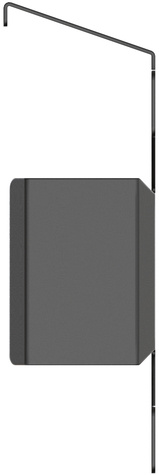 Iiyama MD BRPCV06 - Bevestigingscomponent (VESA-montagebeugel) - voor mini-PC - grijs - bevestigingsinterface: 100 x 100 mm - beeldscherm