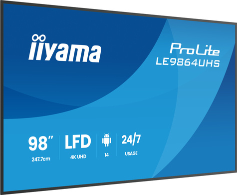 Iiyama 98iW LCD 4K UHD VA
