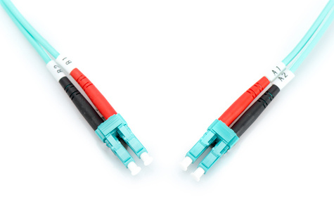 DIGITUS LWL Multimode OM 3 Patchkabel, LC / LC - 3 m.