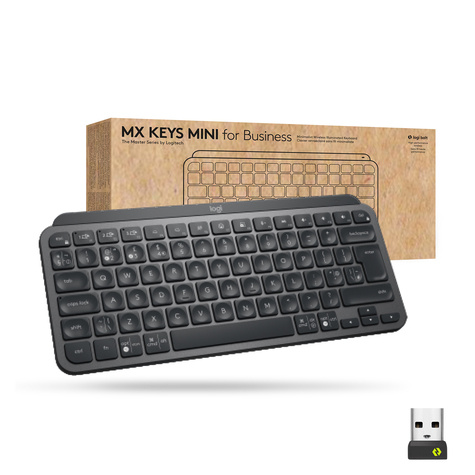 Logitech KB MX Keys Mini for Business BT Illuminated QWERTY