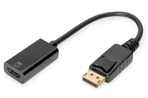 DIGITUS DIGITUS Actieve DisplayPort adapter / converter, DP naar HDMI