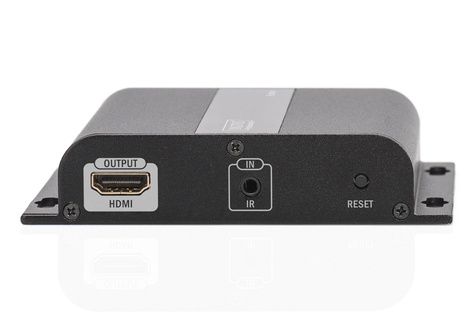 DIGITUS Professional 4K HDMI Extender via CAT / IP (receiver unit) - video/audio/infrared extender - HDMI