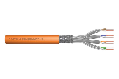 DIGITUS Bulk cable - 250 m - orange, RAL 2000