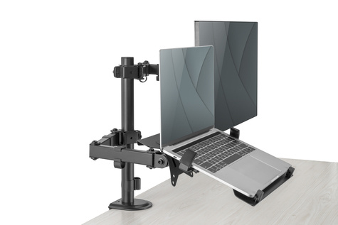 DIGITUS Universal Monitor Holder with Notebook Holder DA-90436