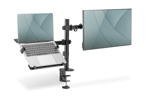 DIGITUS Universal Monitor Holder with Notebook Holder DA-90436