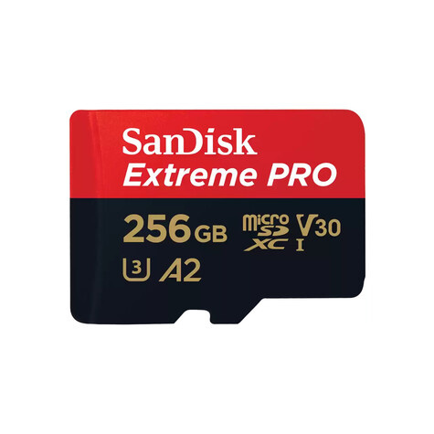 SanDisk SanDisk SD MicroSD Card 256GB SanDisk Extreme Pro SDXC inkl. Adapt