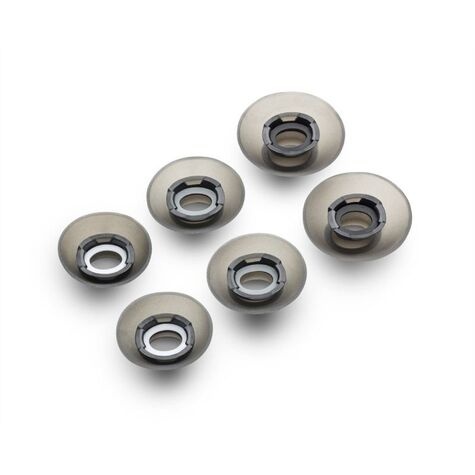 Poly Oordopjesset voor draadloze koptelefoon - zwart