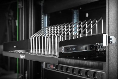 DIGITUS Uittrekbare plank voor tablets, notebooks, smartphones - 1U