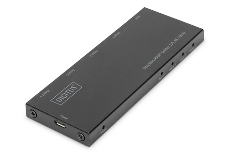 DIGITUS Ultra Slim HDMI Splitter 1x4 4K / 60 Hz