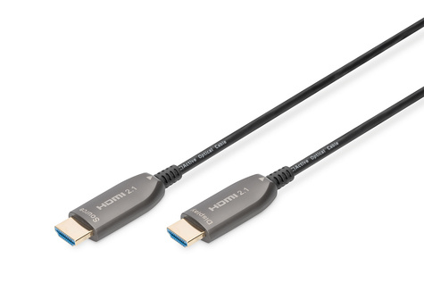 DIGITUS DIGITUS HDMI AOC Hybrid glasvezelkabel UHD 8K 20m zwart