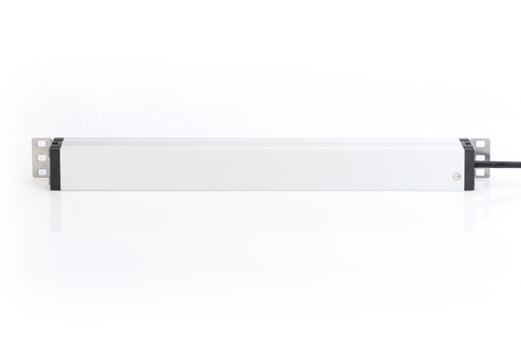 DIGITUS Stekkerdoos 19" Alu 6-Voudig 1 U