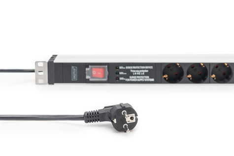 DIGITUS Stekkerdoos 5-voudig veiligheidscontact 2m