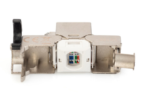 DIGITUS Professional  CAT 6A Keystone module, afgeschermd met intelligente kabelmanager, set (24 stuks)