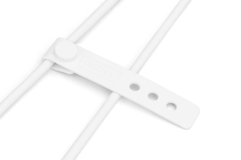 DIGITUS USB 2.0 kabel type C -Lightning siliconen St/St 2m wit