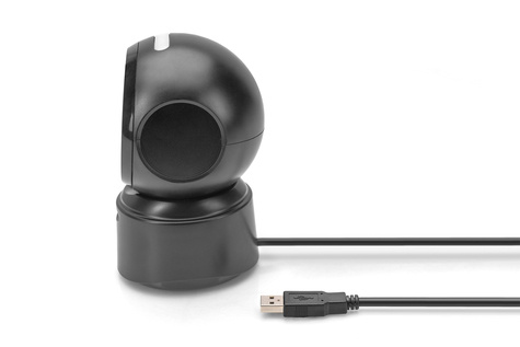 DIGITUS 1D 2D Desktop USB Barcode Scanner