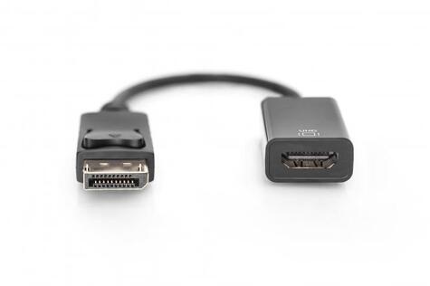 DIGITUS Video Converter DisplayPort to HDMI - 0.2 m
