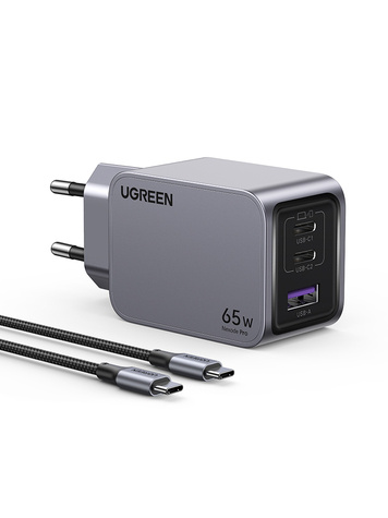 Ugreen Nexode Pro 65W 3-Port GaN Fast Charger Set EU 25871