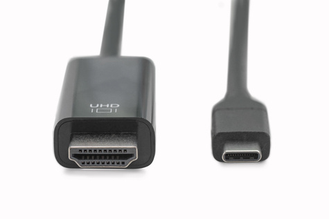 DIGITUS USB Type-C Gen2 adapter / converter kabel, Type-C naar HDMI A - 2 m