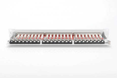 DIGITUS Professional CAT 6A, Klasse EA Patchpanel, afgeschermd