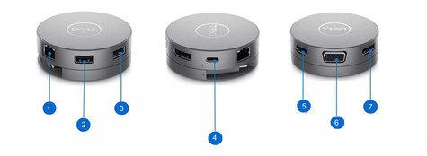 DELL Mobile Adapter DA310 Dockingstation