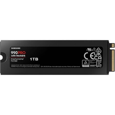 Samsung M.2 1TB Samsung 990 PRO Heatsink NVMe PCIe 4.0 x 4 retail