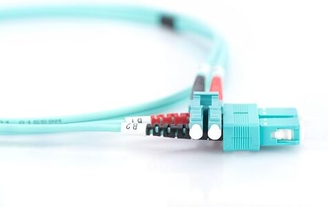 DIGITUS LWL Multimode OM 3 Patchkabel, LC / SC