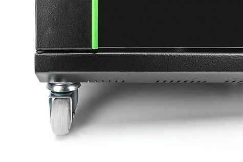 DIGITUS Professional Vergrendelbare loopwieltjes voor standaard wandbehuizing Unique