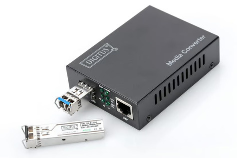 DIGITUS Gigabit Media Converter, RJ45/SFP