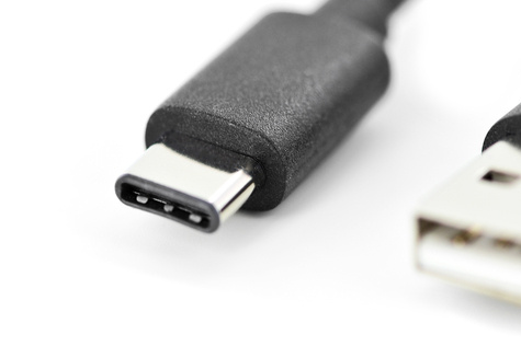 DIGITUS USB Typ C verbindingskabel, Type C naar A