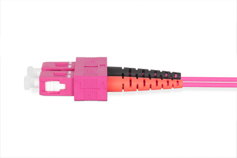 DIGITUS LWL Multimode patchkabel, OM4, LC / SC - 1 m