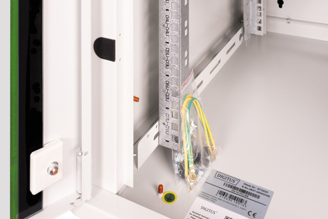 DIGITUS Wandkast Unique 7HE 420x600x600mm grijs