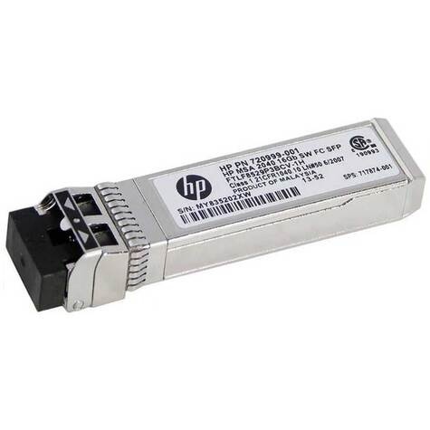 HPE MSA 1Gb RJ-45 iSCSI Channel SFP+ 4-Pack Transceiver