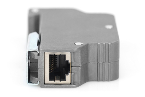 DIGITUS PoE Surge Protector (RJ45), montage op DIN-rail, indoor