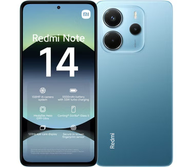 XIAOMI Redmi Note 14 8+256GB ocean blue