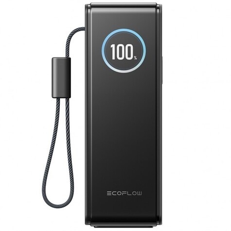 EcoFlow RAPID 25K Build-in cable - Powerbank Black