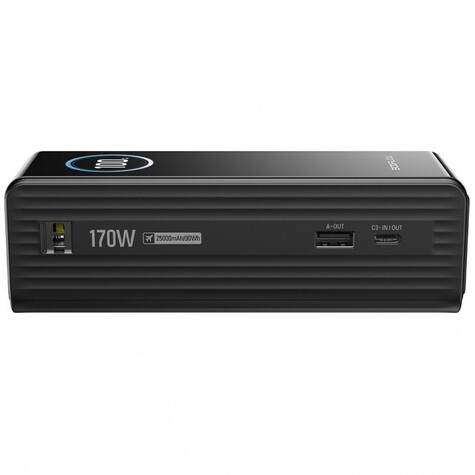 EcoFlow RAPID 25K Build-in cable - Powerbank Black