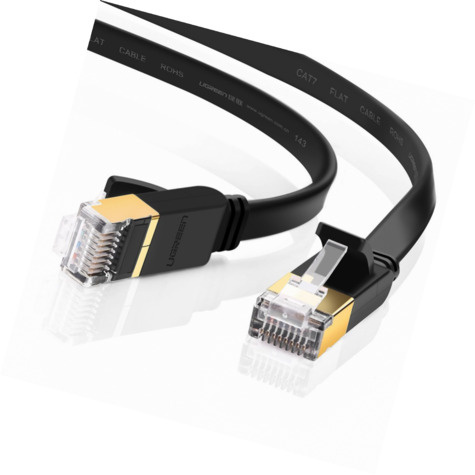 Ugreen 11263 Netwerkkabel Zwart 5 m Cat7 U/FTP(STP)