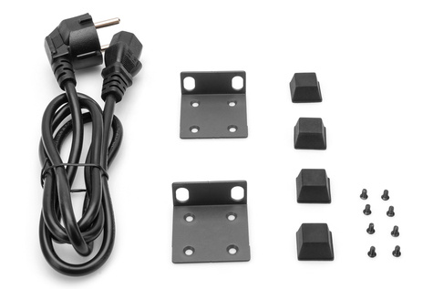 DIGITUS 24-poorts Gigabit Netwerkswitch, 19 inch, unmanaged, 2 Uplink Ports, SFP